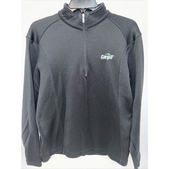 Nike Golf Pulloverunisex Size Small Black 1/4 Zip Jacket Cargill Branded